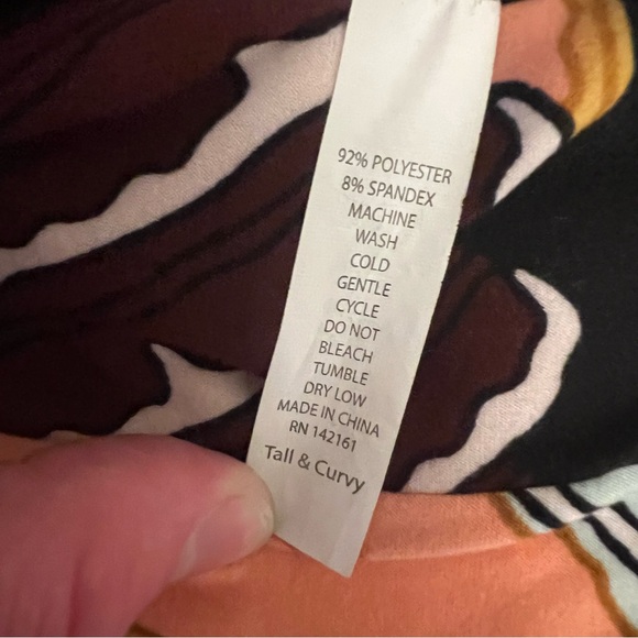 Lula Roe Buttery Soft Colorful Cake Print Leggings Like New - Picture 6 of 6